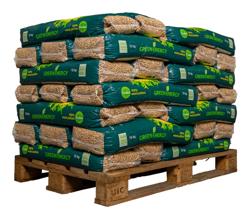 Halve pallet - Green Energy Excellent (wit) 15 kg 35 zakken op 1 pallet